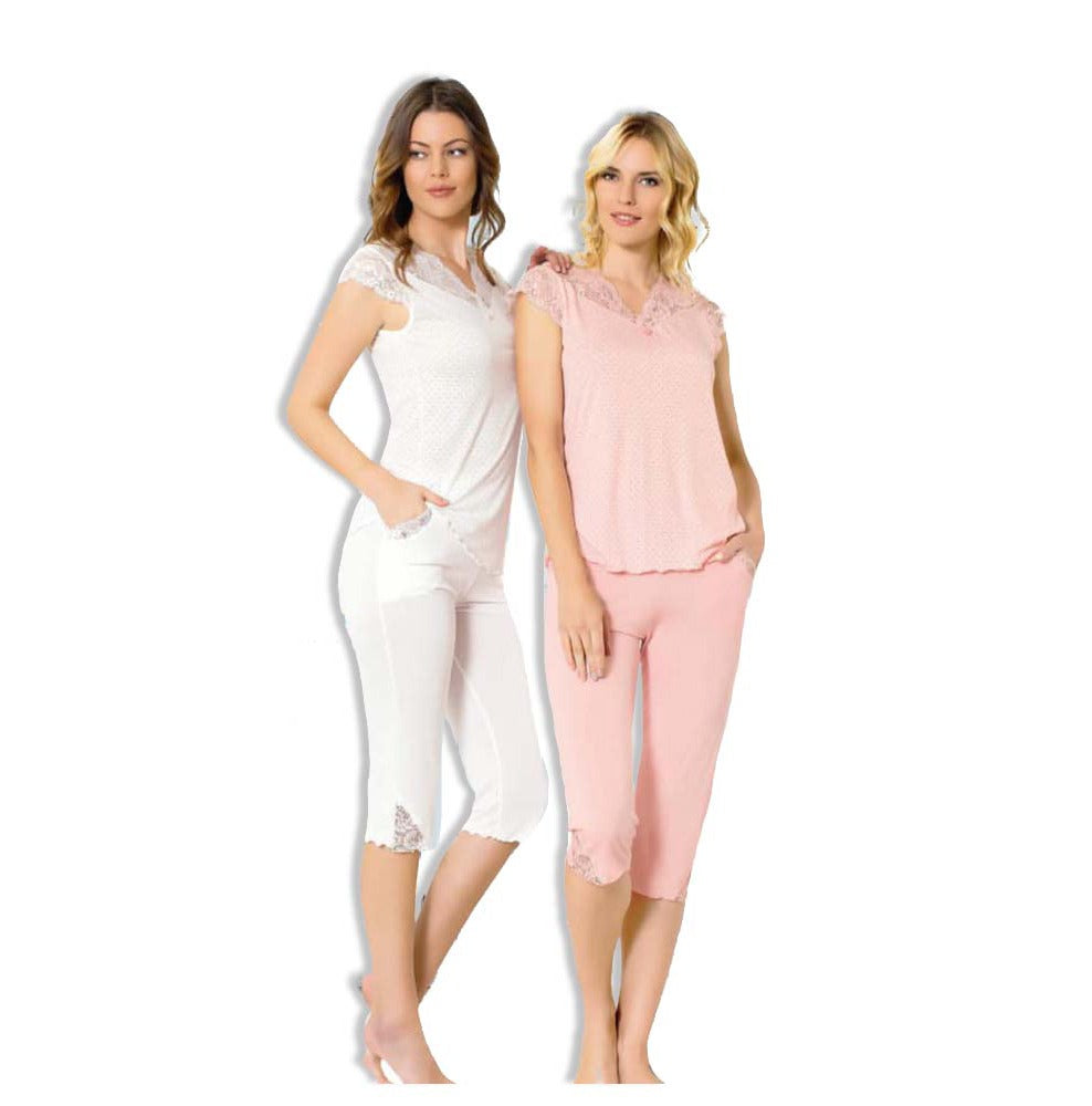 Mariposa Bermuda Pajamas - 8301N