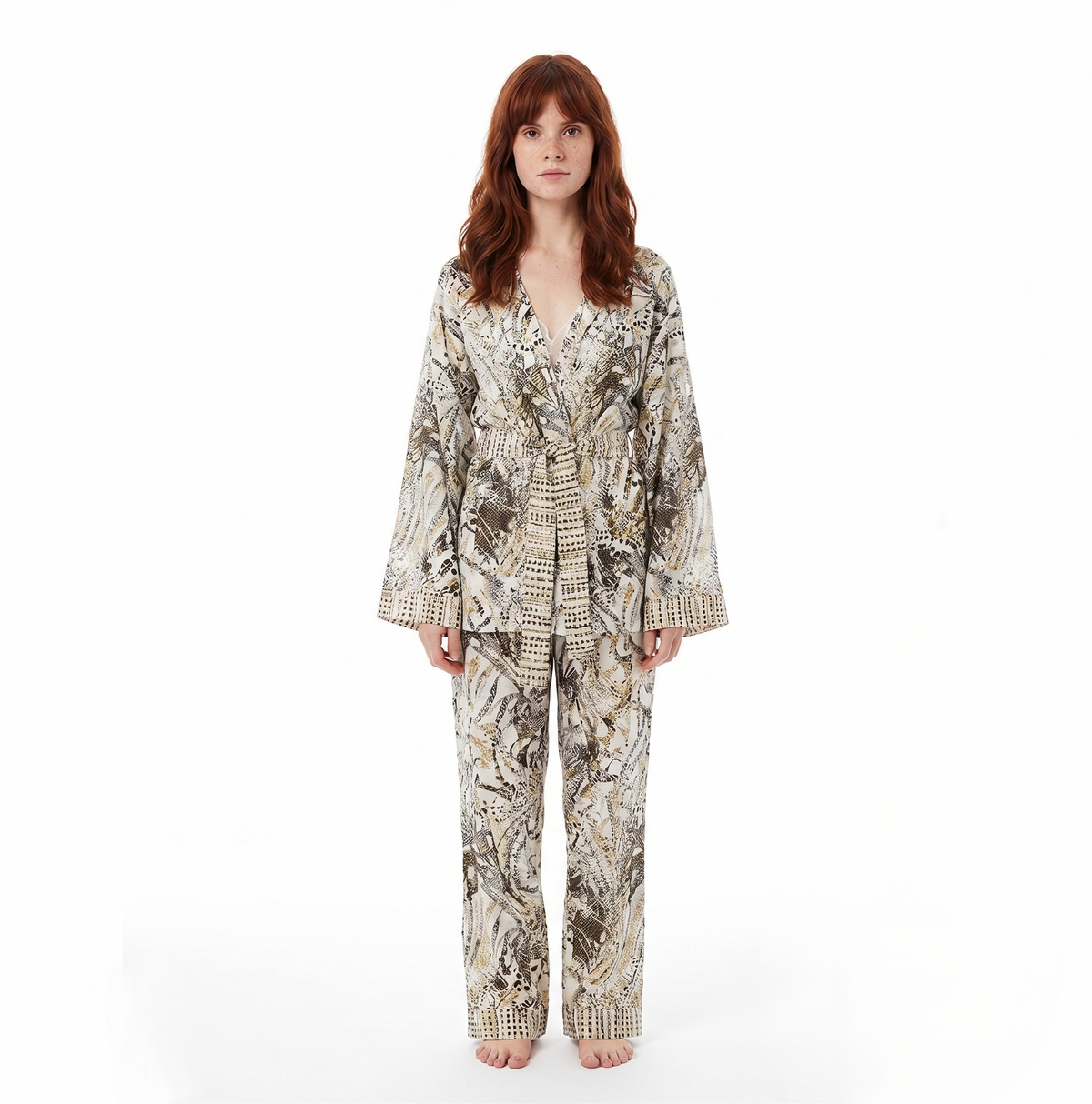 Feyza Women's 3 Piece Pajamas - 1720N