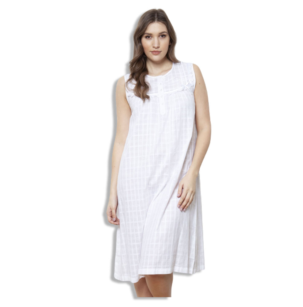 Classic nightgown from COTTON REAL - INGA