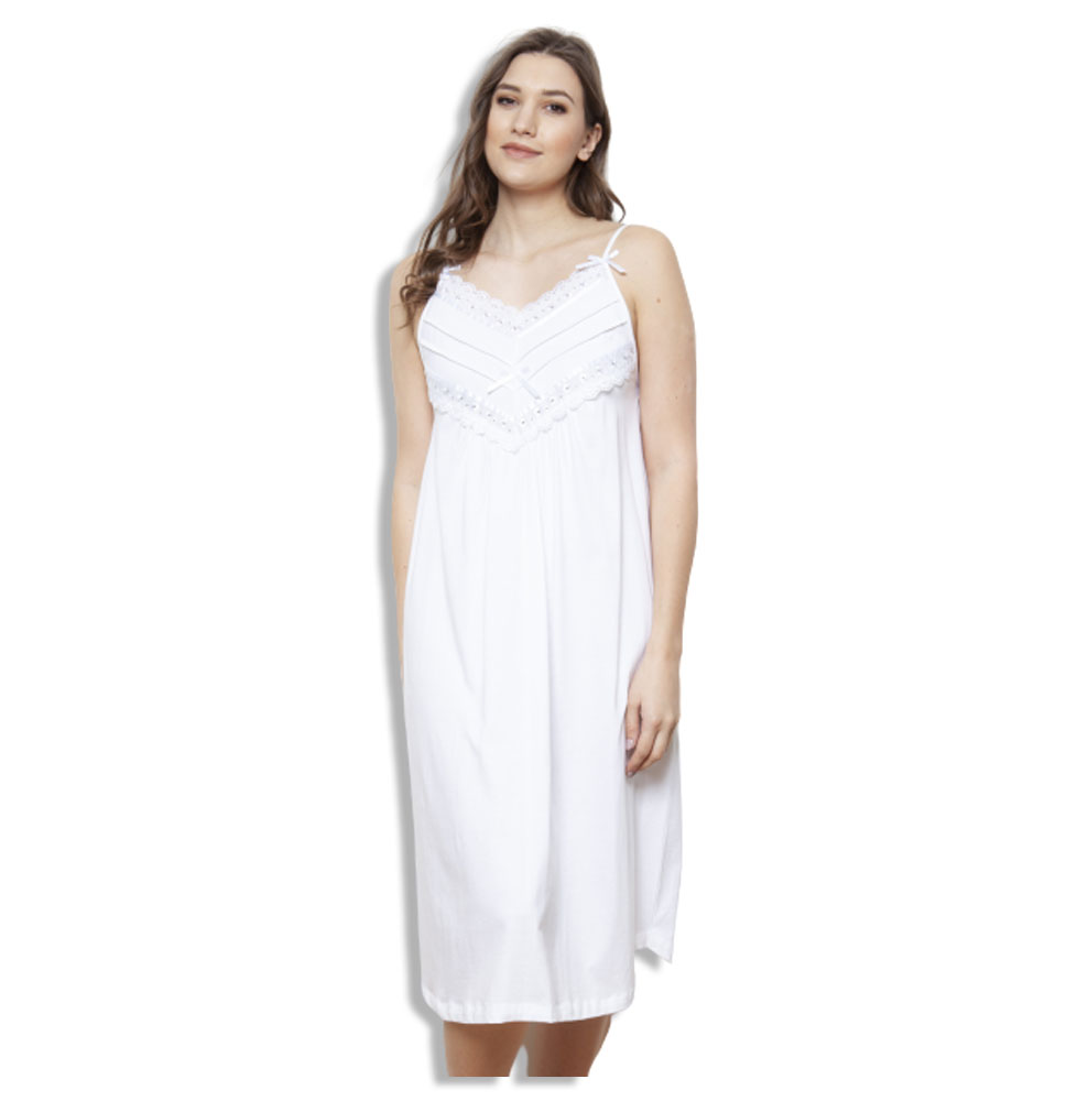 Classic long nightgown from COTTON REAL - WALTA