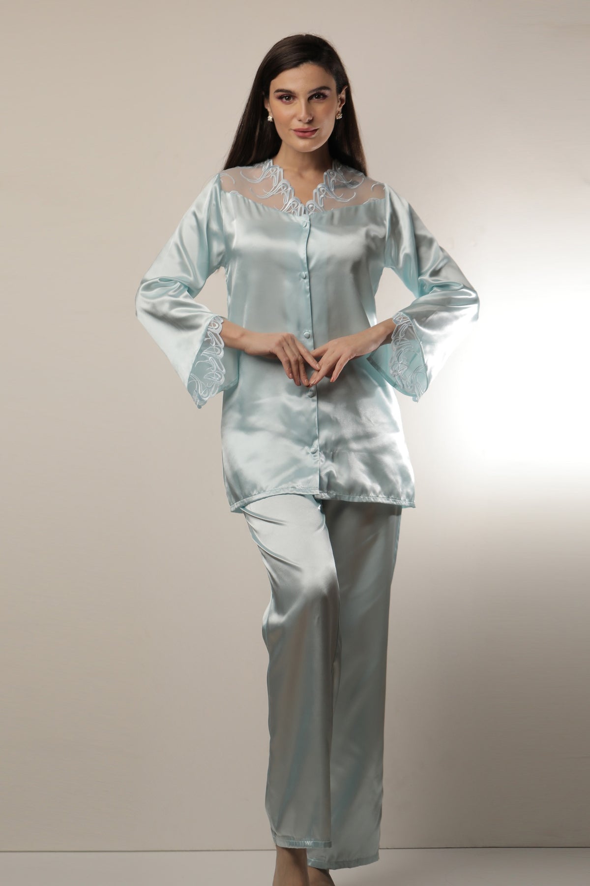 Leydia 2-Piece Long Sleeve Pajama Set - 5989P