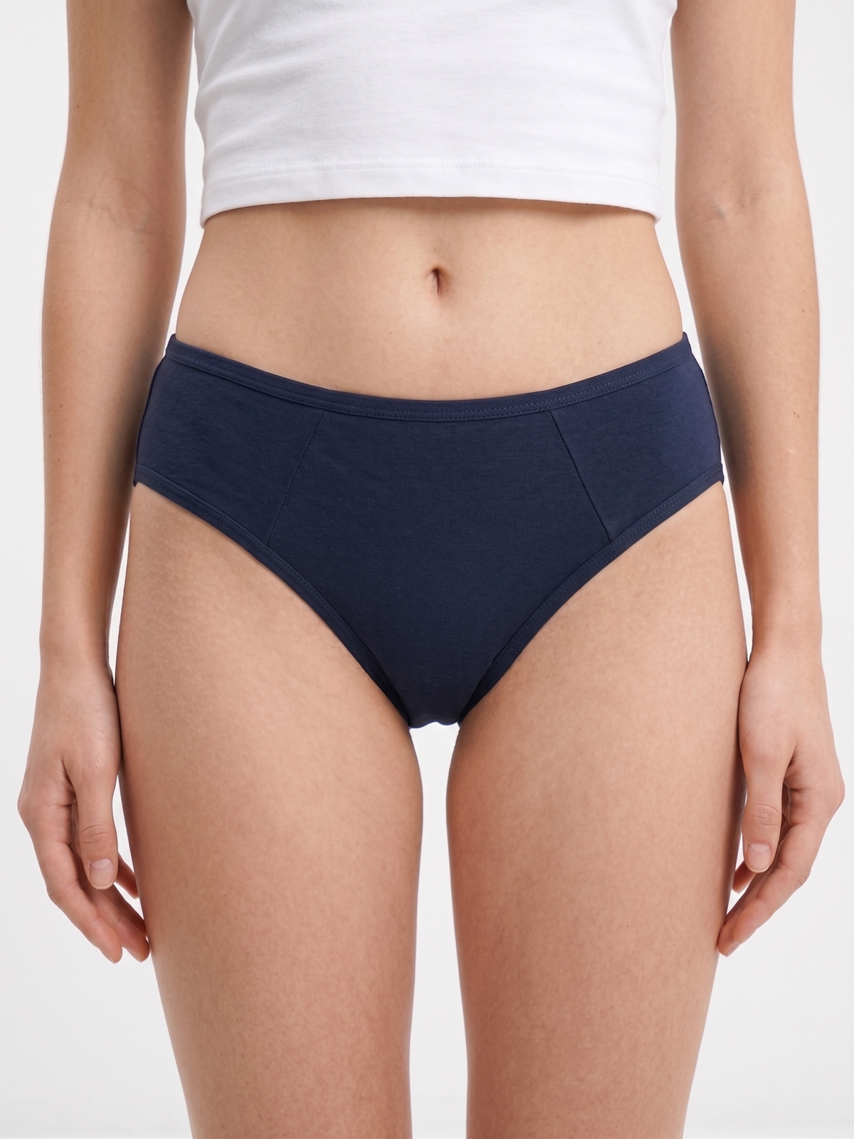 Full-length cotton briefs, 3-pack, from Rayes Lingerie - BU226