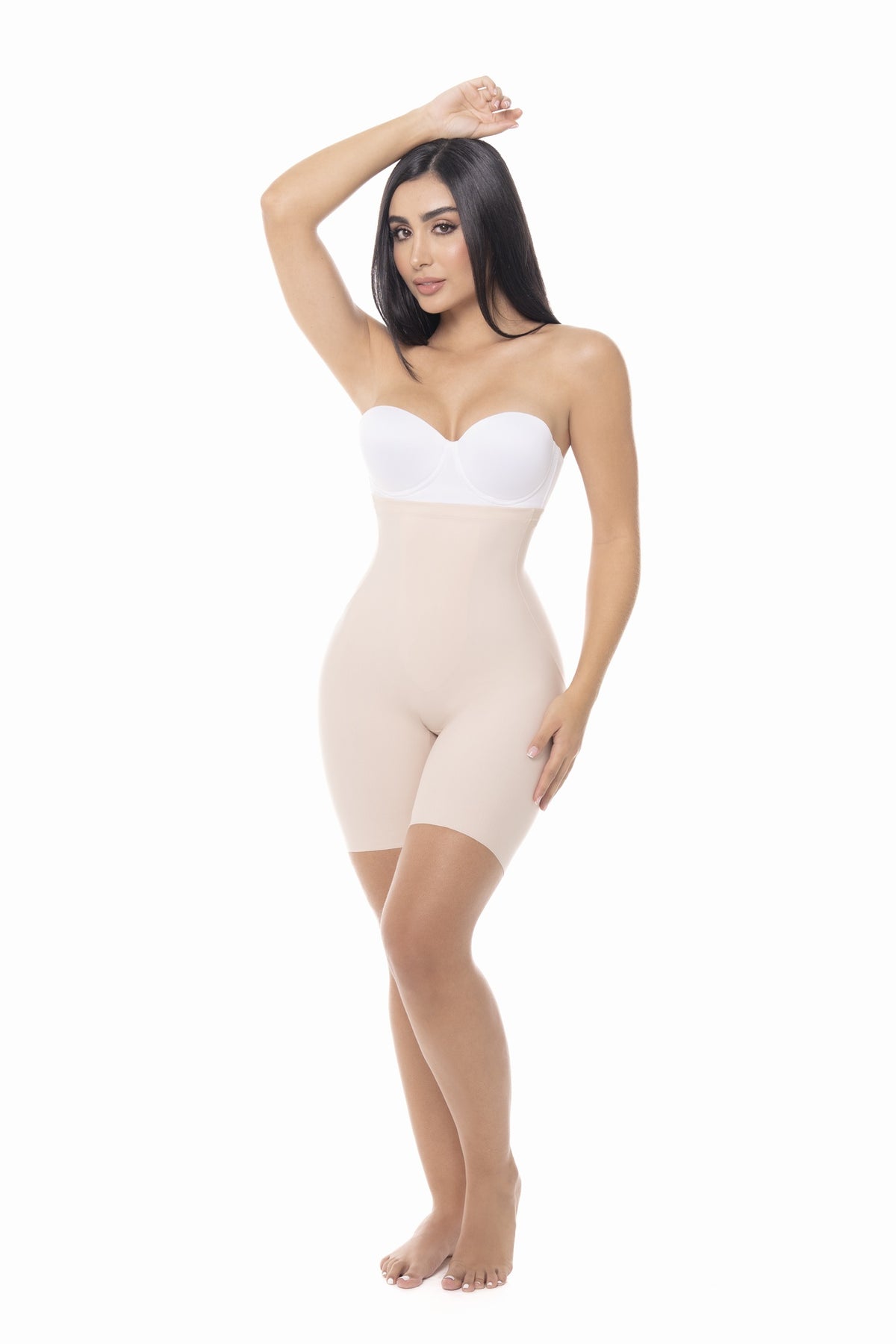 High-waisted shapewear shorts from Rayes - HR1276